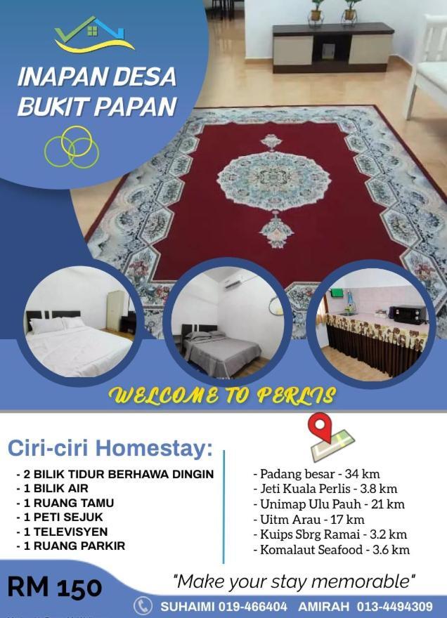Inapan desa bukit papan Apartment Kuala Perlis Bagian luar foto